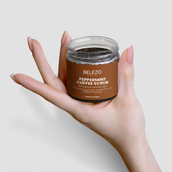 Belezo Tropical Peppermint Coffee Body Scrub