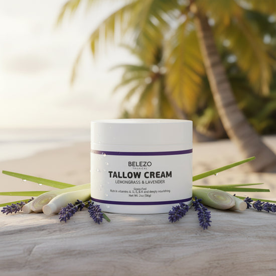 Belezo Tropical Aromatic Tallow Cream – Lavender & Lemongrass
