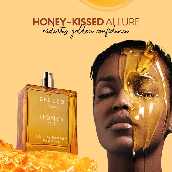 Belezo Honey Oud | Eau de Perfume | Vanilla, Bergamot & Patchouli Perfume
