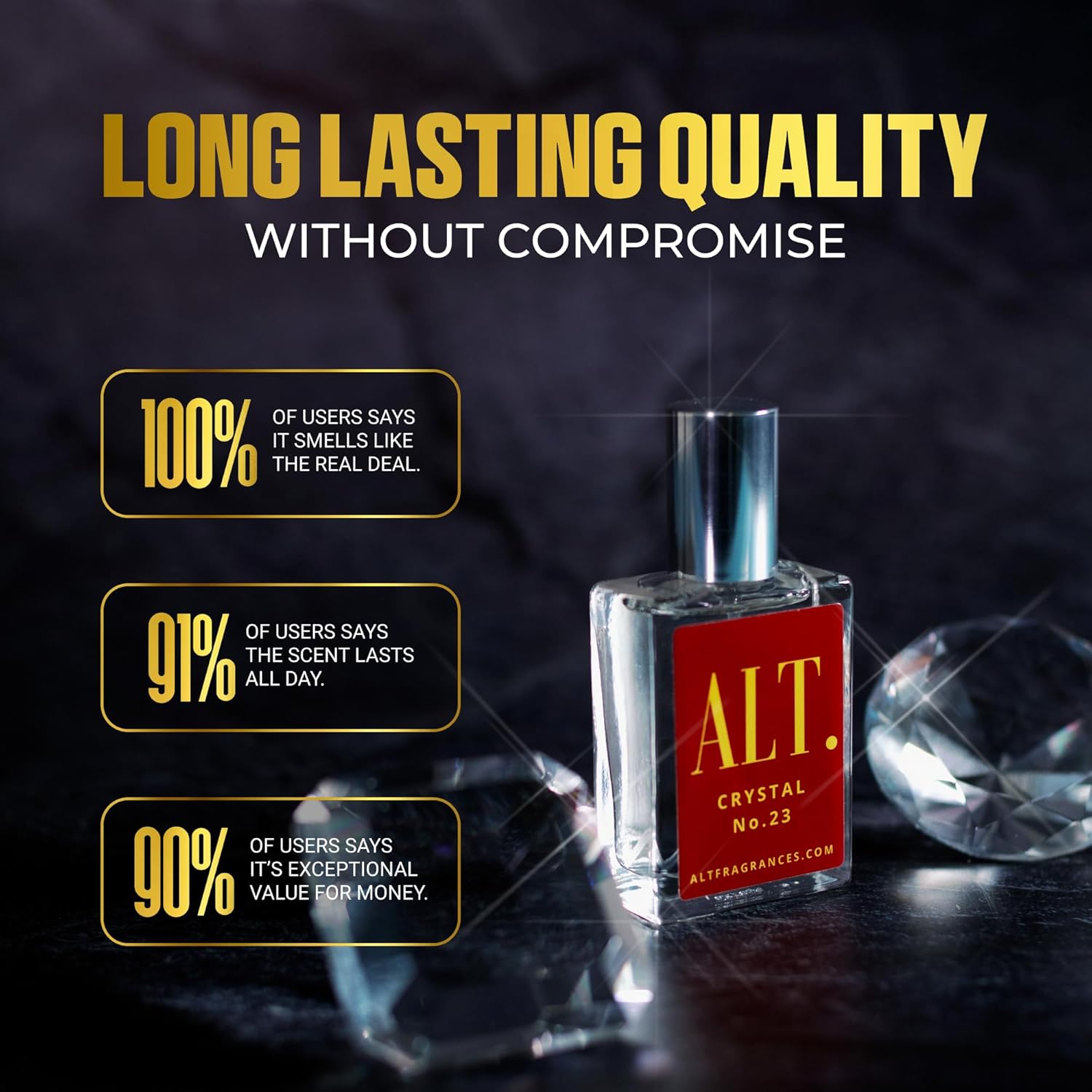 ALT. FRAGRANCES Crystal No. 23 Extrait de Parfum by Belezo