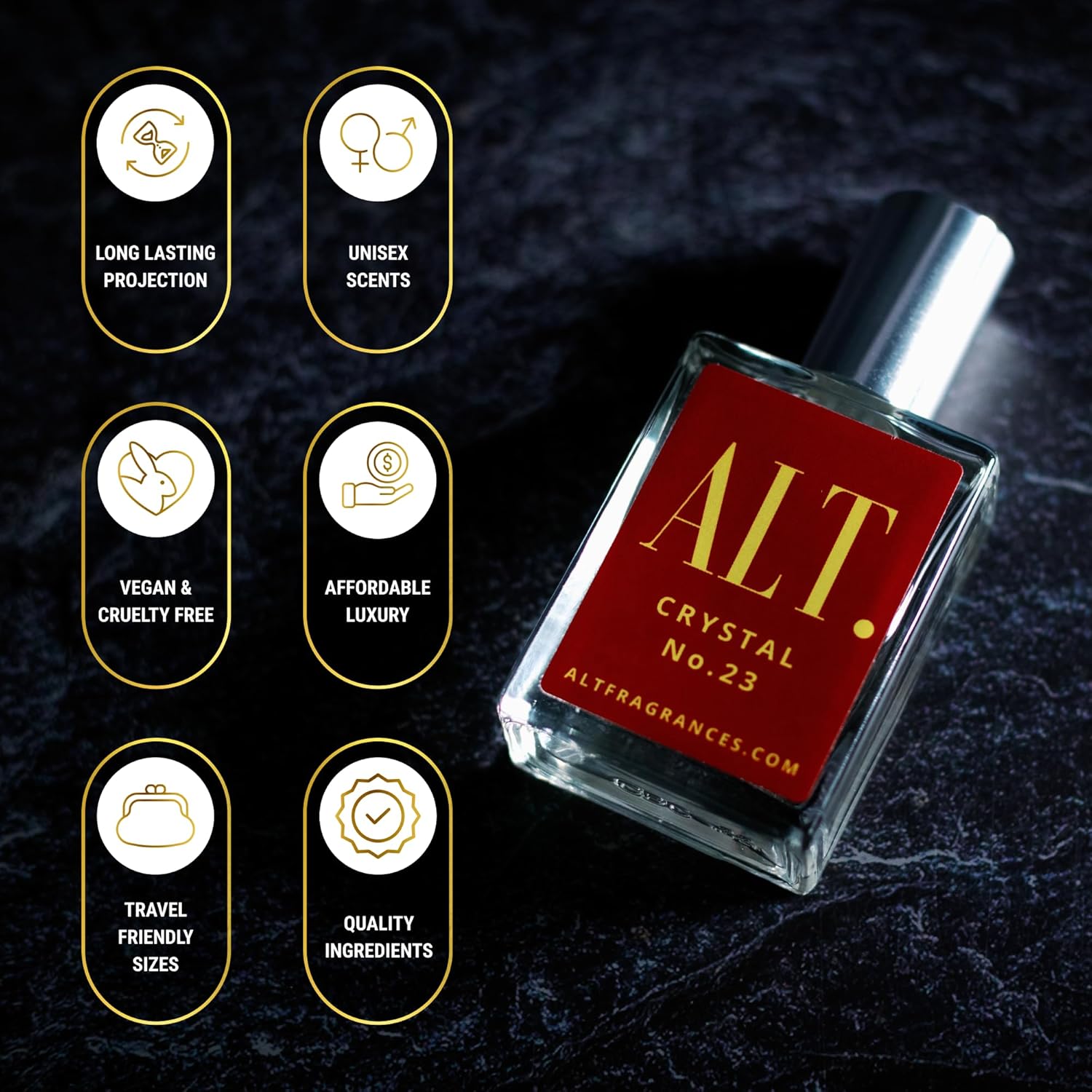 ALT. FRAGRANCES Crystal No. 23 Extrait de Parfum by Belezo