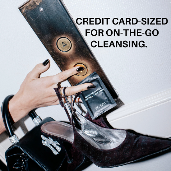 BELEZO Midnight Reset Wipes | Micellar, Hydrating, On-the-Go