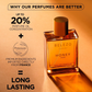 Belezo Honey Oud | Eau de Perfume | Vanilla, Bergamot & Patchouli Perfume