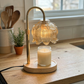 Belezo Tropical Walnut Glow Candle Warmer Lamp